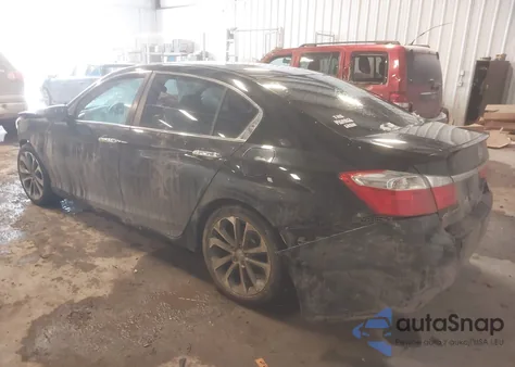 2013 Honda Accord Sport from USA, damaged, VIN 1HGCR2E57DA184650